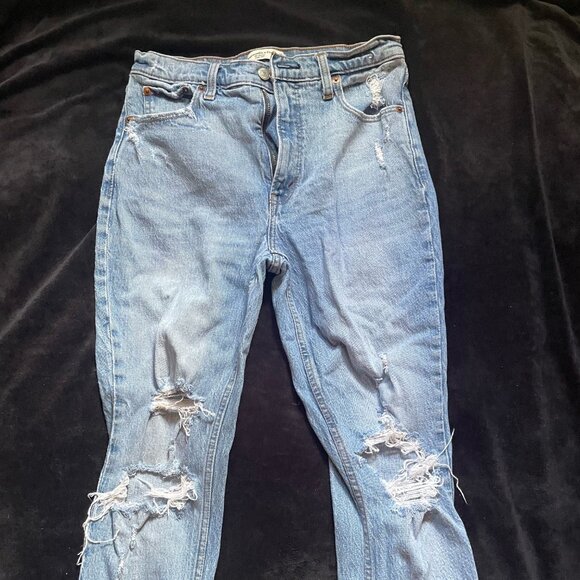 Distressed Skinny Jeans - Picture 1 of 5